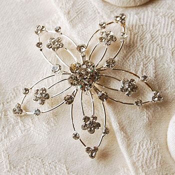 Vintage Style Flower Hair Comb, 3 of 4