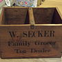 Vintage Advertising Wooden Crate, thumbnail 1 of 4