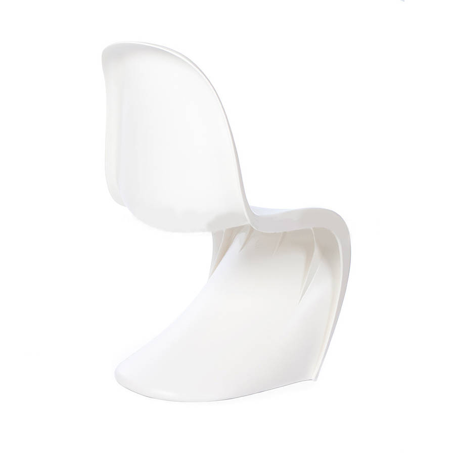 a white chair, s style moulded retro chair, set of four by ciel ...