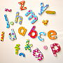 Magnetic French Wooden Alphabet Letters, thumbnail 2 of 4