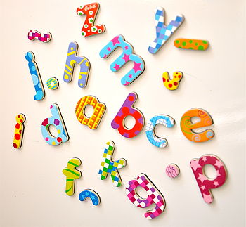 Magnetic French Wooden Alphabet Letters, 2 of 4