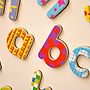 Magnetic French Wooden Alphabet Letters, thumbnail 4 of 4