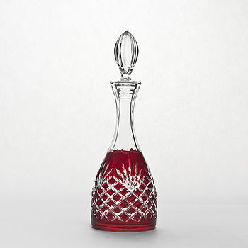 Ruby Crystal Decanter, 2 of 3