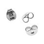 Murano Glass And Silver Heart Earring, thumbnail 10 of 12