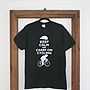 'Carry On Cycling' T Shirt, thumbnail 1 of 7
