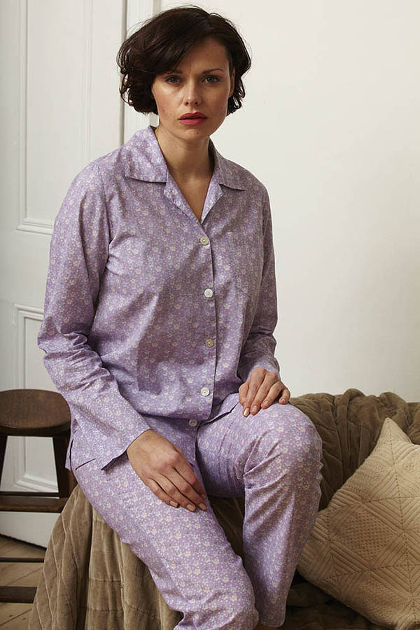 Pyjama Set In Spring Prints By Caro London | notonthehighstreet.com