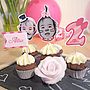 Personalised Birthday Girl Cake Toppers, thumbnail 1 of 5