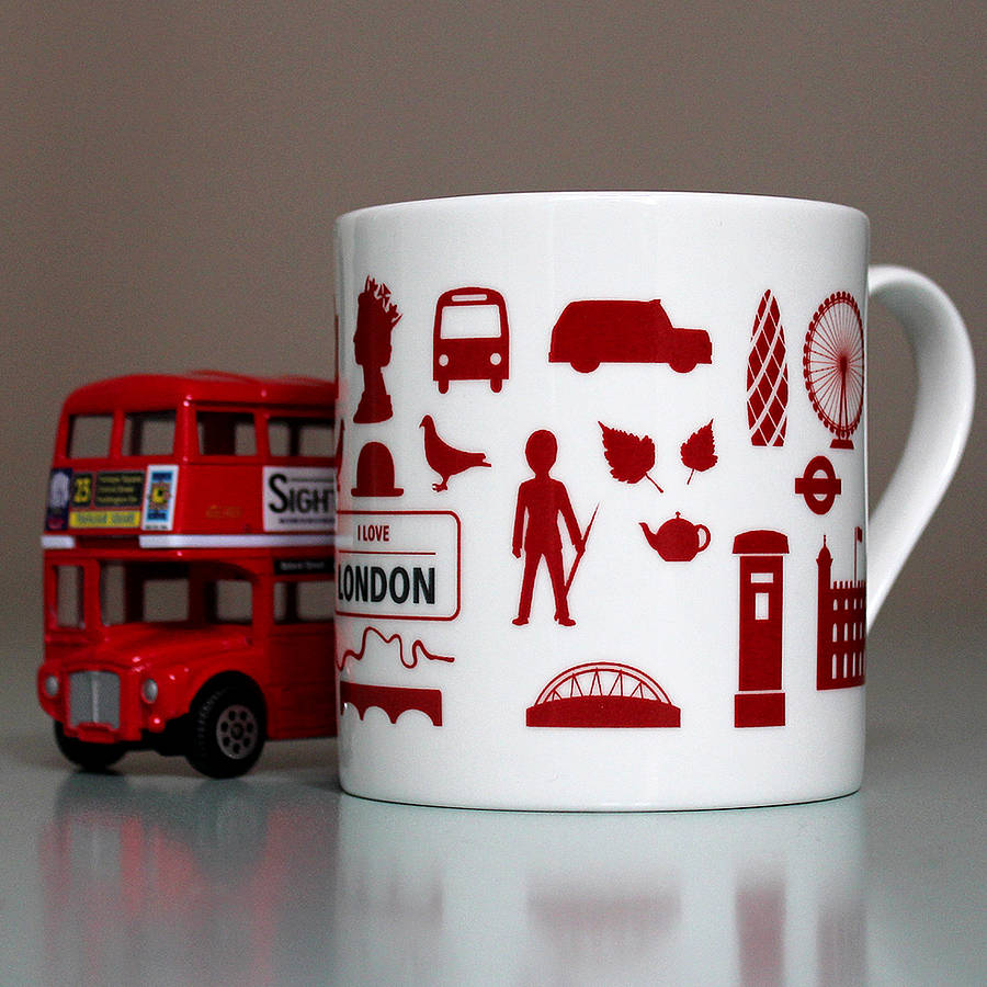 Love London Mug By Loveday Designs