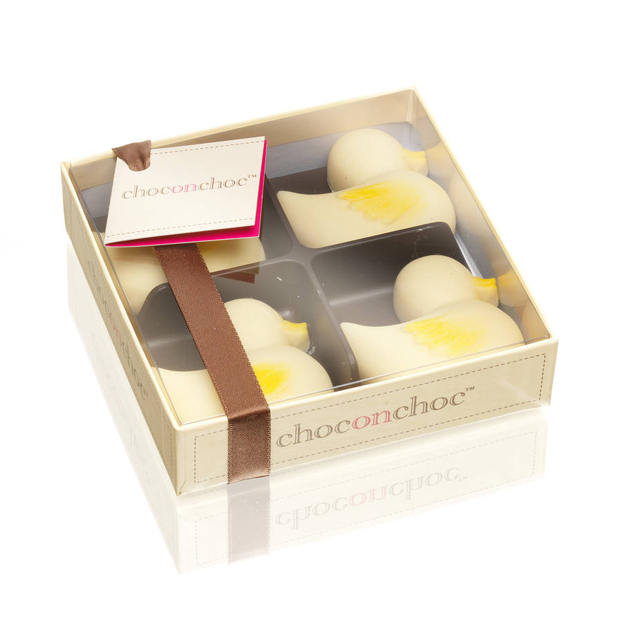 chocolate ducks by choc on choc