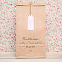 Personalised Message And Tag Gift Bag, thumbnail 2 of 5