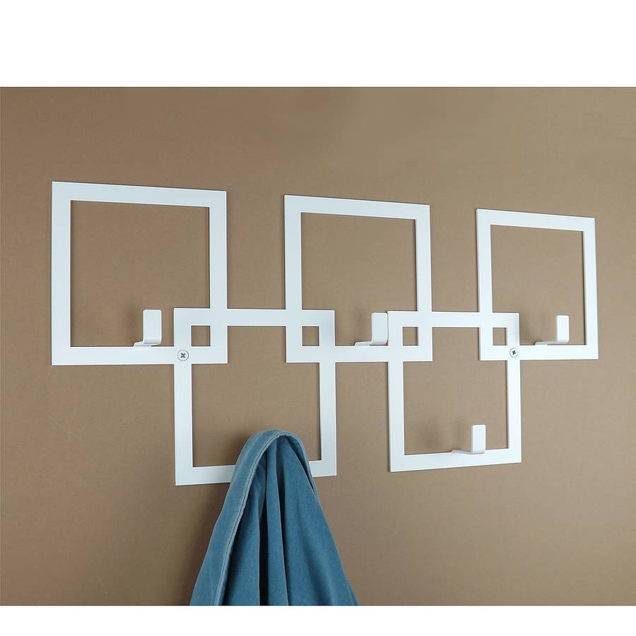 Squares Coat Rack By The Metal House Limited