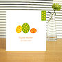 Personalised Easter Eggs Card, thumbnail 1 of 2
