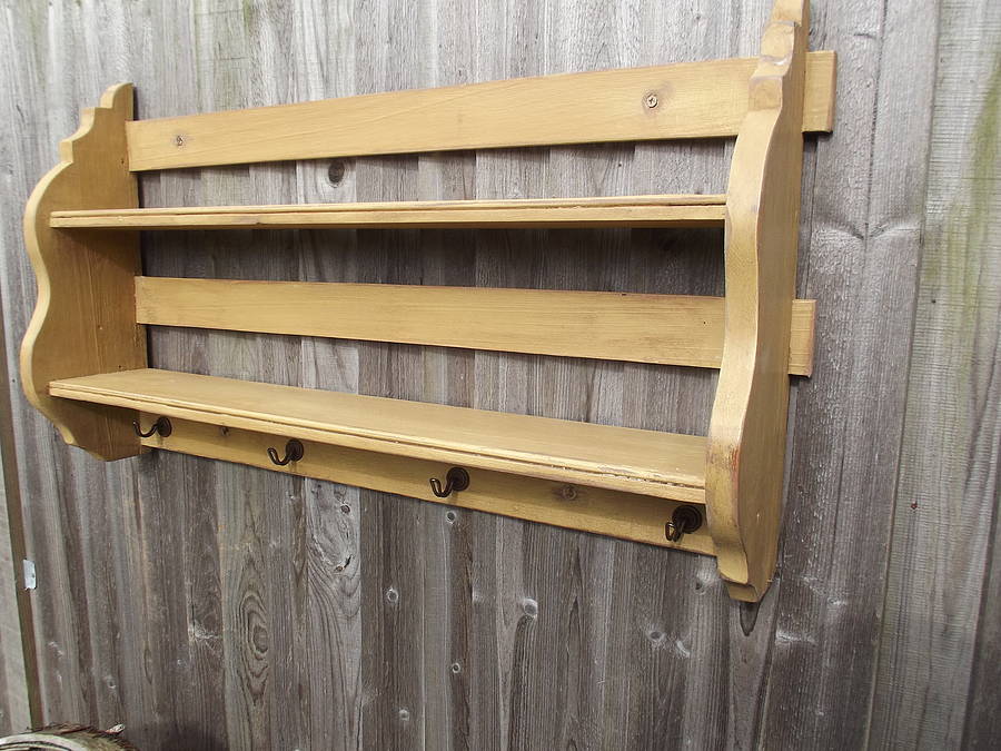 Reclaimed Housekeeper's Kitchen Shelf By WOODS VINTAGE HOME INTERIORS