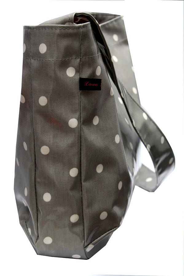 Oilcloth Spot Cross Body Bag By Love Lammie & Co