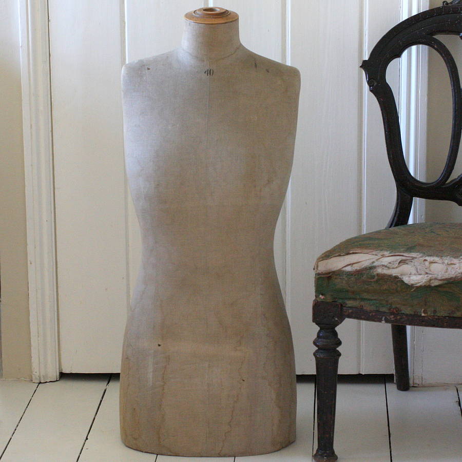vintage mannequin bust by magpie living