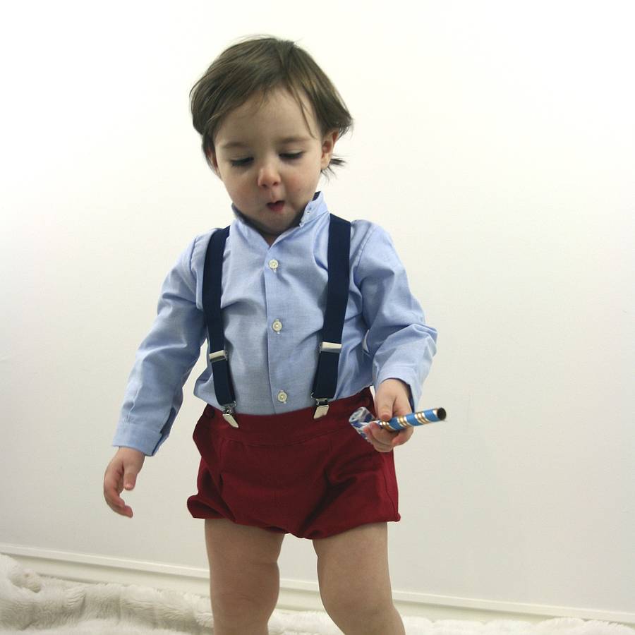 Shirt Shorts And Braces Outfit By LaLaa