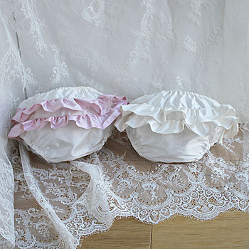 Frilly Silk Nappy Pants, 2 of 3