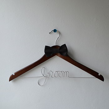 Personalised Groom Hanger, 2 of 9
