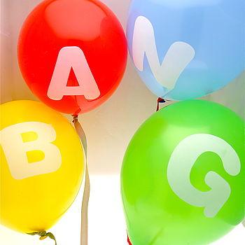 Personalised Letter Balloon, 3 of 5