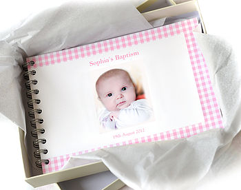 Personalised Christening Book, 7 of 12