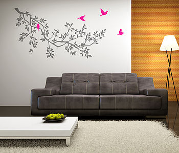 Wall Stickers: Spring Branches Grey, 2 of 4