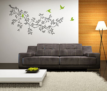 Wall Stickers: Spring Branches Grey, 4 of 4