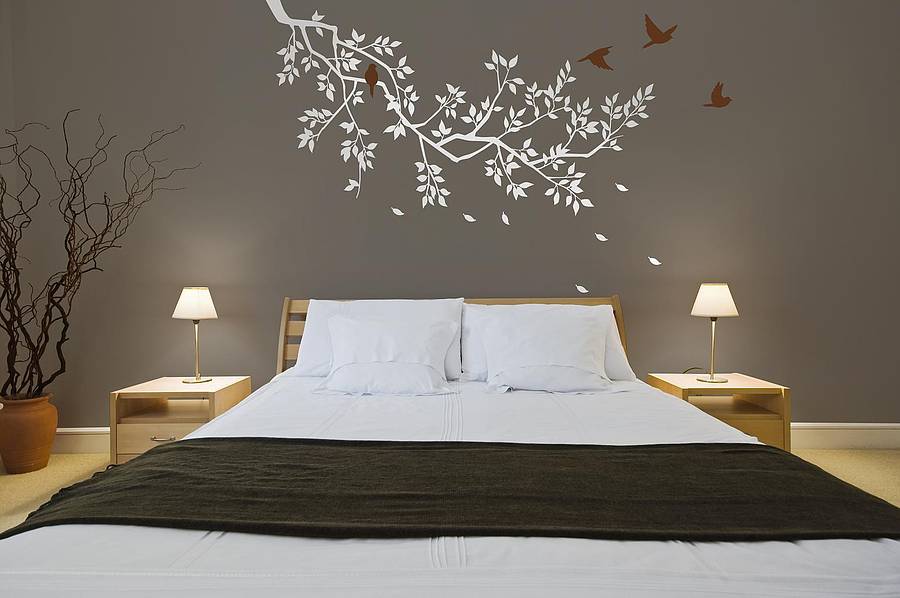 Wall Stickers: Spring Branches White By Zazous | notonthehighstreet.com