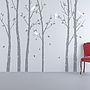 Wall Stickers: Urban Forest Grey, thumbnail 2 of 4