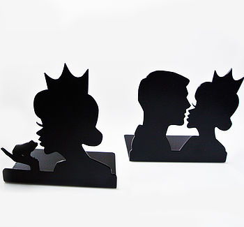 'Kiss A Frog' Bookends, 5 of 5