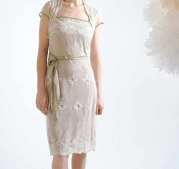 Ivory Edie Lace Dress, 2 of 6