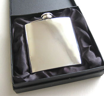 Boxed Hip Flask, 3 of 7