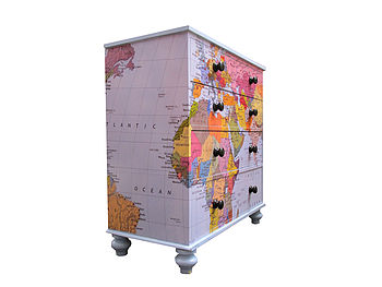 Map Chest Of Drawers, 3 of 5