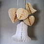 Hearts Or Bells Paper Decoration, thumbnail 1 of 3