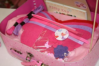 Activity Butterflies Sewing Kits Gift Box Birthday Gift, 2 of 5