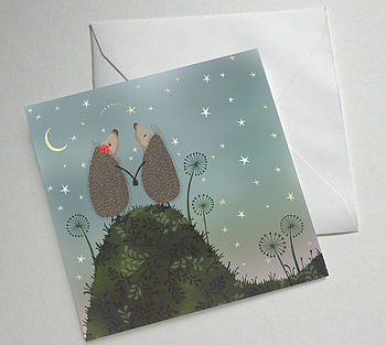 Hedgehugs Illustrated Greetings Cards, 6 of 9