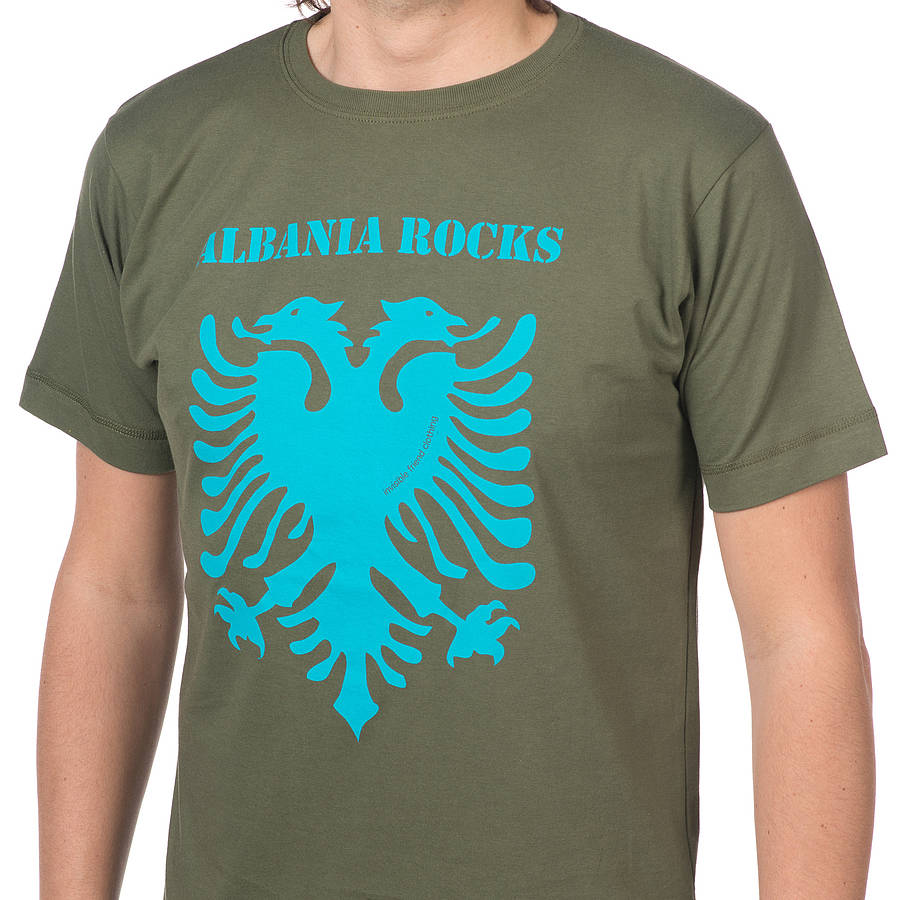 Albania Rocks T Shirt, 1 of 4