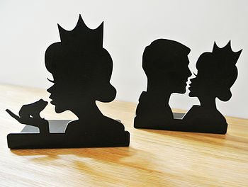 'Kiss A Frog' Bookends, 4 of 5