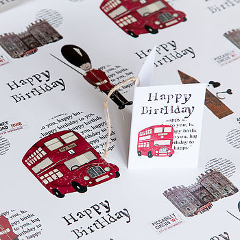 London Gift Wrap, 2 of 2