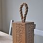 Personalised Oak Doorstop, thumbnail 7 of 9