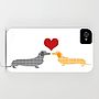 Dachshund Dogs On Phone Case, thumbnail 1 of 2