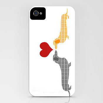 Dachshund Dogs On Phone Case, 2 of 2