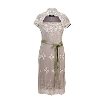 Ivory Edie Lace Dress, 3 of 6