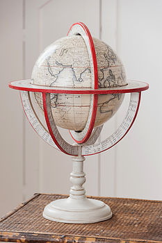 French Meridian Globe, 3 of 4