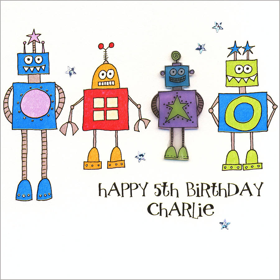 Personalised Boy's Birthday Card By Eggbert & Daisy ...