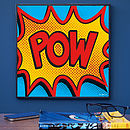 pow pop art print by coconutgrass | notonthehighstreet.com