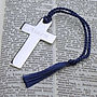 Personalised Sterling Silver Cross Bookmark, thumbnail 6 of 6