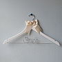 Personalised Bride Wedding Dress Hanger, thumbnail 2 of 12