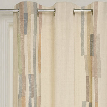 Striped Linen Fabric 'Shangri La', 5 of 6