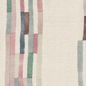 Striped Linen Fabric 'Shangri La', 2 of 6