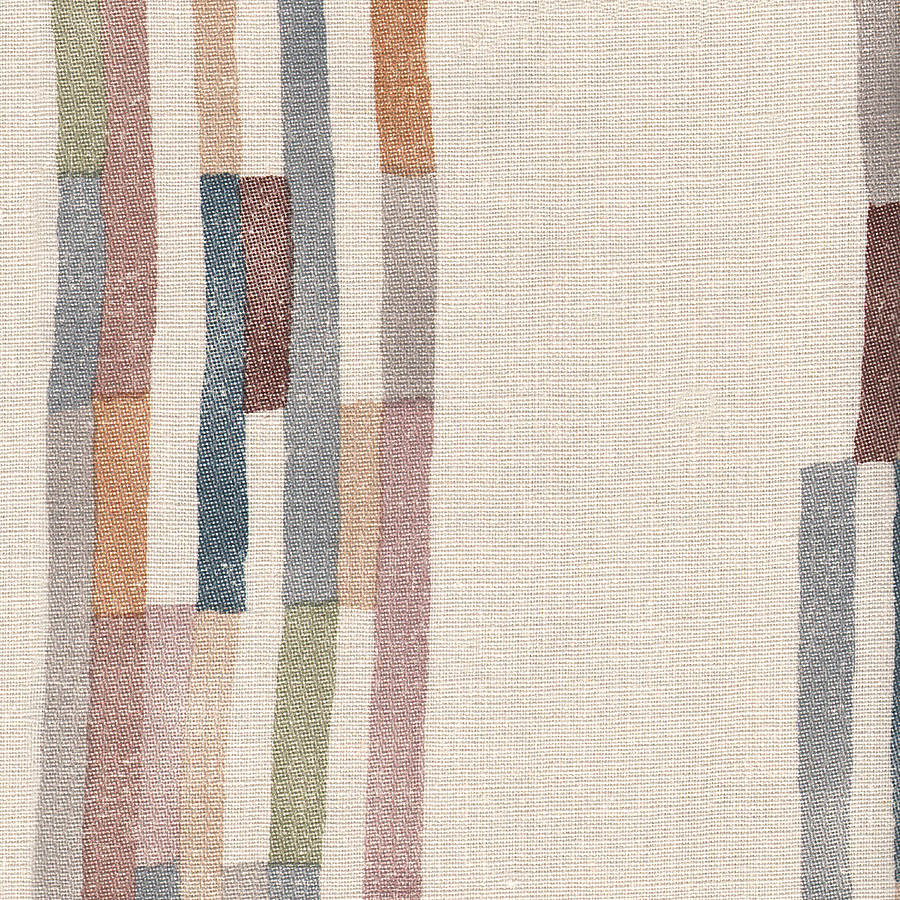 Striped Linen Fabric 'Shangri La